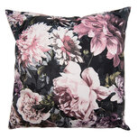 Clayre & Eef | Kussenhoes Zwart Roze 45x45 cm | KT021.311 Clayre & Eef | Kussenhoes Zwart Roze 45x45 cm | KT021.311