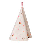 Clayre & Eef | Theedoek Beige Roze ø 80 cm | PNC48 Clayre & Eef | Theedoek Beige Roze ø 80 cm | PNC48