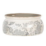 Clayre & Eef | Bloempot Binnen Grijs, Beige ø 20x8 cm | 6CE1254M Clayre & Eef | Bloempot Binnen Grijs, Beige ø 20x8 cm | 6CE1254M