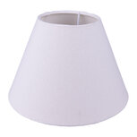 Clayre & Eef | Lampenkap Wit ø 23x15 cm / E27 | 6LAK0532 Clayre & Eef | Lampenkap Wit ø 23x15 cm / E27 | 6LAK0532