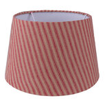 Clayre & Eef | Lampenkap Rood, Beige ø 26x16 cm / E27 | 6LAK0534 Clayre & Eef | Lampenkap Rood, Beige ø 26x16 cm / E27 | 6LAK0534