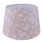 Clayre & Eef | Lampenkap Beige, Wit ø 26x16 cm / E27 | 6LAK0536 Clayre & Eef | Lampenkap Beige, Wit ø 26x16 cm / E27 | 6LAK0536
