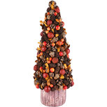 Decoratie boom kegel besjes bladeren dennenappels 39 cm herfstkleuren | A225242 | Dekoratief Decoratie boom kegel besjes bladeren dennenappels 39 cm herfstkleuren | A225242 | Dekoratief