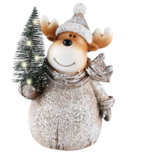 Beeld rudolf rendier kerstboom in hand ledverlichting 17x13x22cm | A225788 | Dekoratief Beeld rudolf rendier kerstboom in hand ledverlichting 17x13x22cm | A225788 | Dekoratief