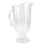 Clayre & Eef | Decoratieve Schenkkan Transparant 17x12x23 cm / 1145 ml | 6GL4184 Clayre & Eef | Decoratieve Schenkkan Transparant 17x12x23 cm / 1145 ml | 6GL4184