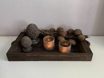 Decoratie dienblad plateau met handvat bruin vintage old look 80 x 40 cm robuust | 655999 | Home Sweet Home | Stoer & Sober Woonstijl Decoratie dienblad plateau met handvat bruin vintage old look 80 x 40 cm robuust | 655999 | Home Sweet Home | Stoer & Sober Woonstijl