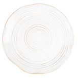 Clayre & Eef | Servies Ontbijtbord Beige ø 18x2 cm | 6CE1437 Clayre & Eef | Servies Ontbijtbord Beige ø 18x2 cm | 6CE1437