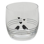 Clayre & Eef | Waterglas Transparant ø 8x8 cm / 260 ml | 6GL3523 Clayre & Eef | Waterglas Transparant ø 8x8 cm / 260 ml | 6GL3523