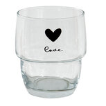 Clayre & Eef | Waterglas Transparant 100 ml | 6GL3712 Clayre & Eef | Waterglas Transparant 100 ml | 6GL3712