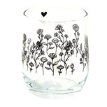 Clayre & Eef | Waterglas Transparant ø 8x9 cm / 300 ml | 6GL4080 Clayre & Eef | Waterglas Transparant ø 8x9 cm / 300 ml | 6GL4080