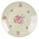 Clayre & Eef | Servies Dinerbord Groen, Beige, Roze ø 20x2 cm | CHBDP Clayre & Eef | Servies Dinerbord Groen, Beige, Roze ø 20x2 cm | CHBDP