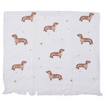 Clayre & Eef | Gastendoekje Beige, Bruin 40x66 cm | CTDHL1 Clayre & Eef | Gastendoekje Beige, Bruin 40x66 cm | CTDHL1