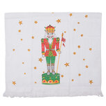 Clayre & Eef | Gastendoekje Wit, Zwart 40x66 cm | CTHLC1 Clayre & Eef | Gastendoekje Wit, Zwart 40x66 cm | CTHLC1