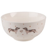 Clayre & Eef | Kom Beige Bruin ø 14x7 cm / 500 ml | DHLBO Clayre & Eef | Kom Beige Bruin ø 14x7 cm / 500 ml | DHLBO