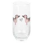 Clayre & Eef | Waterglas Transparant ø 7x14 cm / 380 ml | DHLGL0007 Clayre & Eef | Waterglas Transparant ø 7x14 cm / 380 ml | DHLGL0007