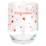 Clayre & Eef | Waterglas Transparant ø 8x9 cm / 300 ml | LBSGL0005 Clayre & Eef | Waterglas Transparant ø 8x9 cm / 300 ml | LBSGL0005