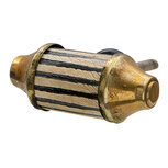 Clayre & Eef | Deurknop Goudkleurig, Bruin 6x3x3 cm | 64981 Clayre & Eef | Deurknop Goudkleurig, Bruin 6x3x3 cm | 64981