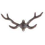 Clayre & Eef | Wandkapstok Gewei Bruin 17x4x8 cm | 6Y5278 Clayre & Eef | Wandkapstok Gewei Bruin 17x4x8 cm | 6Y5278