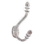 Clayre & Eef | Wandhaak Grijs 3x8x12 cm | 6Y1525G