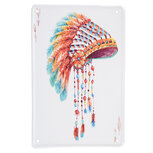 Clayre & Eef | Wanddecoratie Wit 20x1x30 cm | 6Y5356 Clayre & Eef | Wanddecoratie Wit 20x1x30 cm | 6Y5356