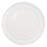 Clayre & Eef | Servies Dinerbord Wit ø 27x2 cm | PLFP Clayre & Eef | Servies Dinerbord Wit ø 27x2 cm | PLFP