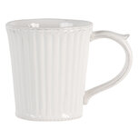Clayre & Eef | Servies Mok Wit 13x9x10 cm / 250 ml | PLMU Clayre & Eef | Servies Mok Wit 13x9x10 cm / 250 ml | PLMU