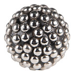 Clayre & Eef | Deurknop Zilverkleurig ø 4x3/6 cm | 65194 Clayre & Eef | Deurknop Zilverkleurig ø 4x3/6 cm | 65194
