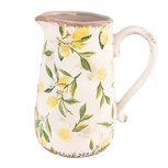 Clayre & Eef | Decoratieve Schenkkan Geel, Beige 16x11x18 cm | 6CE1530M Clayre & Eef | Decoratieve Schenkkan Geel, Beige 16x11x18 cm | 6CE1530M