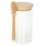 Clayre & Eef | Voorraadpot Deksel Transparant ø 8x15 cm | 6GL2421L Clayre & Eef | Voorraadpot Deksel Transparant ø 8x15 cm | 6GL2421L
