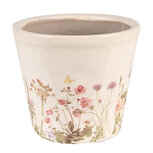 Clayre & Eef | Bloempot Binnen Roze, Beige ø 12x10 cm | 6CE1555S Clayre & Eef | Bloempot Binnen Roze, Beige ø 12x10 cm | 6CE1555S