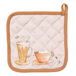 Clayre & Eef | Pannenlap Beige 20x20 cm | YFB45 Clayre & Eef | Pannenlap Beige 20x20 cm | YFB45