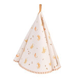Clayre & Eef | Theedoek Beige ø 80 cm | YFB48 Clayre & Eef | Theedoek Beige ø 80 cm | YFB48