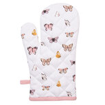 Clayre & Eef | Ovenhandschoen kind Beige, Roze 12x21 cm | BPD44K Clayre & Eef | Ovenhandschoen kind Beige, Roze 12x21 cm | BPD44K