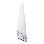 Clayre & Eef | Theedoek Wit Blauw 50x70 cm | SSF42-1 Clayre & Eef | Theedoek Wit Blauw 50x70 cm | SSF42-1
