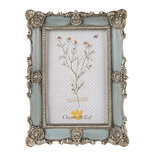 Clayre & Eef | Fotolijst Blauw 15x2x20 cm / 10x15 cm | 2F0995 Clayre & Eef | Fotolijst Blauw 15x2x20 cm / 10x15 cm | 2F0995