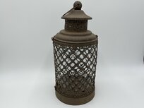 Lantaarn roest met lamp 2 x aa timer bruin + hengsel 37 x 17 cm ijzer | 121298 | Home Sweet Home | Stoer & Sober Woonstijl Lantaarn roest met lamp 2 x aa timer bruin + hengsel 37 x 17 cm ijzer | 121298 | Home Sweet Home | Stoer & Sober Woonstijl