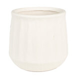 Clayre & Eef | Bloempot Binnen Beige ø 14x13 cm | 6CE1569M Clayre & Eef | Bloempot Binnen Beige ø 14x13 cm | 6CE1569M