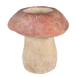 Clayre & Eef | Bloempot Paddenstoel Binnen Bruin Rood ø 15x15 cm | 6TE0460S Clayre & Eef | Bloempot Paddenstoel Binnen Bruin Rood ø 15x15 cm | 6TE0460S