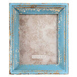 Clayre & Eef | Fotolijst Blauw, Beige 27x6x32 cm / 18x24 cm | 2F0860 Clayre & Eef | Fotolijst Blauw, Beige 27x6x32 cm / 18x24 cm | 2F0860