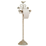 Clayre & Eef | WC Rolhouder Staand Beige 22x10x69 cm | 40441 Clayre & Eef | WC Rolhouder Staand Beige 22x10x69 cm | 40441