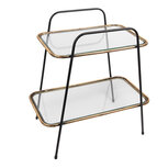 Clayre & Eef | Bijzettafel Koperkleurig 54x31x56 cm | 50701 Clayre & Eef | Bijzettafel Koperkleurig 54x31x56 cm | 50701