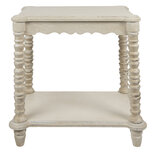 Clayre & Eef | Bijzettafel Wit 60x40x70 cm | 5H0529 Clayre & Eef | Bijzettafel Wit 60x40x70 cm | 5H0529
