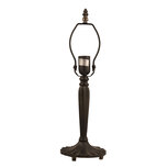 Clayre & Eef | Lampenvoet Tafellamp Tiffany Bruin ø 14x46 cm E27/max 1x60W | 5LL-5949 Clayre & Eef | Lampenvoet Tafellamp Tiffany Bruin ø 14x46 cm E27/max 1x60W | 5LL-5949