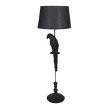 Clayre & Eef | Vloerlamp Papegaai Zwart ø 40x121 cm E27/max 1x60W | 5LMC0007 Clayre & Eef | Vloerlamp Papegaai Zwart ø 40x121 cm E27/max 1x60W | 5LMC0007