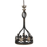 Clayre & Eef | Hanglamp Bruin ø 40x85 cm E14/max 4x25W | 5LMP304 Clayre & Eef | Hanglamp Bruin ø 40x85 cm E14/max 4x25W | 5LMP304