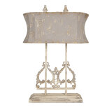 Clayre & Eef | Bureaulamp Bruin 50x25x74 cm E27/max 2x60W | 5LMP318 Clayre & Eef | Bureaulamp Bruin 50x25x74 cm E27/max 2x60W | 5LMP318