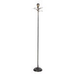 Clayre & Eef | Vloerlamp Bruin 18x18x127 cm E27/max 1x40W | 5LMP323 Clayre & Eef | Vloerlamp Bruin 18x18x127 cm E27/max 1x40W | 5LMP323
