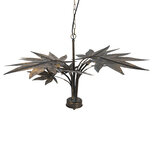 Clayre & Eef | Hanglamp Koperkleurig 86x86x49 cm G9/max 4x40W | 5LMP328 Clayre & Eef | Hanglamp Koperkleurig 86x86x49 cm G9/max 4x40W | 5LMP328