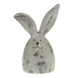 Clayre & Eef | Decoratie Beeld Konijn Grijs, Beige, Wit 35x22x53 cm | 5MG0016 Clayre & Eef | Decoratie Beeld Konijn Grijs, Beige, Wit 35x22x53 cm | 5MG0016