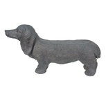 Clayre & Eef | Hond Hond Grijs 74x19x39 cm | 5MG0019